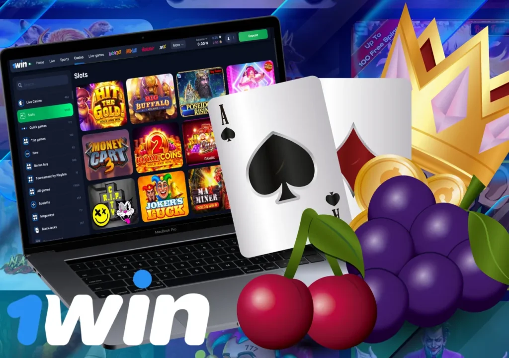 Slots at 1win casino